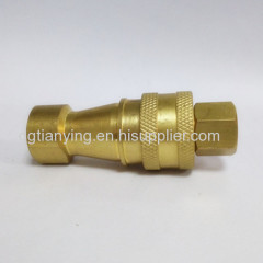 Hydraulic fittings brass fluid coupling oxygen fittings