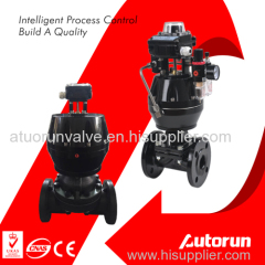 Rubber Lined Pneumatic WCB Diaphragm Valve