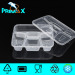 Five compartment hot sales cheap disposable food containers 1000ml