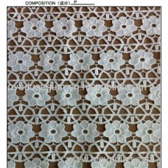 Guipure Leavers Design Chemical Lace Fabric (S8094)