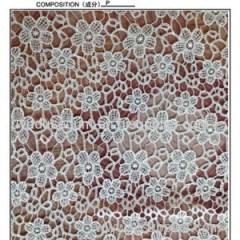 Guipure Water Soluble Embroidery Lace Fabric (S8085)