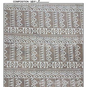 White Water Soluble Fabric African Lace Fabrics (S8061)