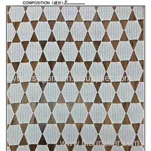 S1148 Geometry White Water Soluble Lace Fabric(S1148)