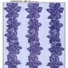 Royal Blue Chemical Lace Fabric (S1059)