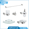 Wall mounted ceramic bathroom set