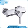 FUAO Brass chrome bath shower faucet
