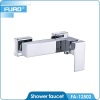 FUAO Brass chrome fashion bath shower faucet