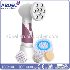 As Seen On TV 2016 6 In 1 Spin Double Directional Rotation Electric Facial Brush