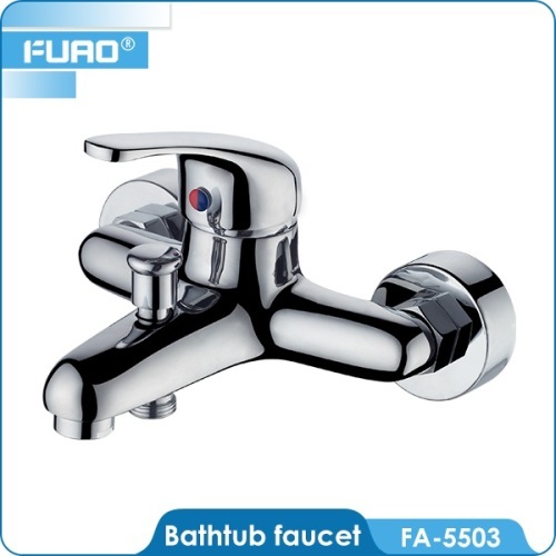 FUAO Brass chrome bathroom mixers