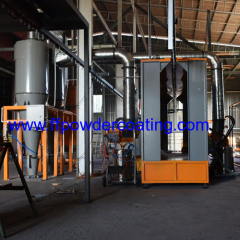 Mono cyclone powder coating booth