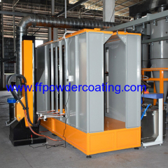 Mono cyclone powder coating spray booth