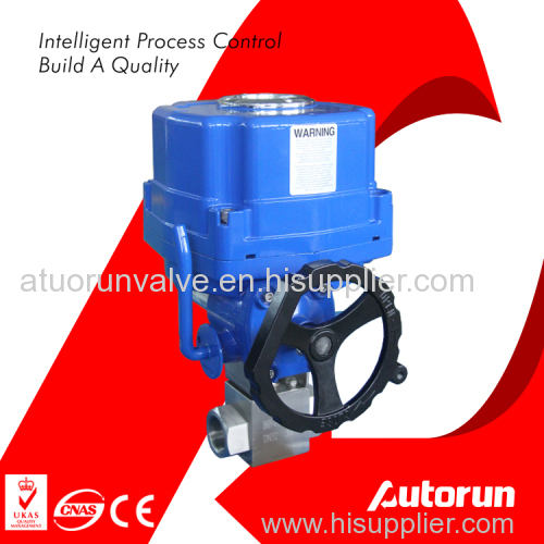 DN32mm Explosion proof electric high pressure ball valve
