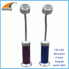 Led working light Led working lamp goose-neck wor light magnet repairing lamp emergency light 3AAA universal light