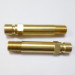Multiple sizes of brass body connection pipe extended test nipples brass hose