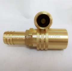 Dme standard straight shut-off hose barbed pipe fitting wholesale price