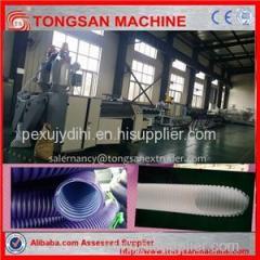 Hdpe Double Wall Corrugated Pipe Machine