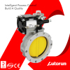 Pneumatic Flange Powder Butterfly Valve