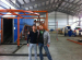 Powder Coating System For The Guardrail