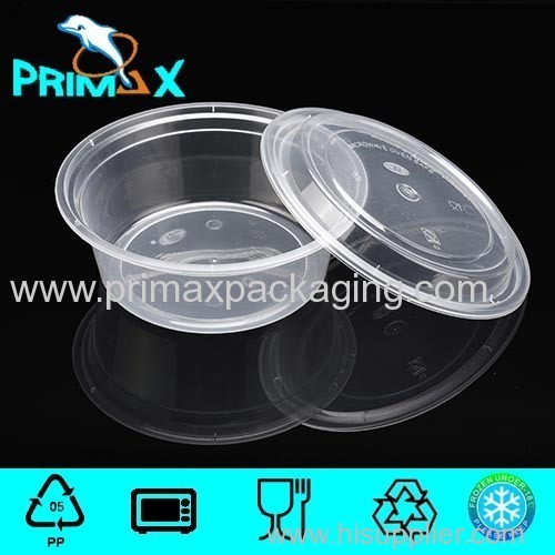 High lid Disposable plastic packaging containers