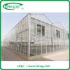 Multi span glass greenhous for agriculture
