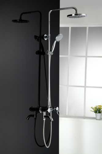 Bathroom wall mounted rain shower set