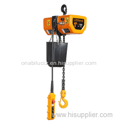 HT Electric Chain Hoist With Hook 1 T