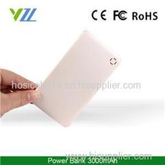 Hot Selling Universal Aluminum3000mah New Rohs USB Smart Power Bank With 4 LED Indicators