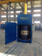 Automatic oil drum crusher with CE