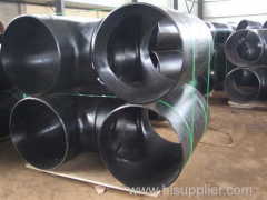 Carbon steel tee pipe fitting