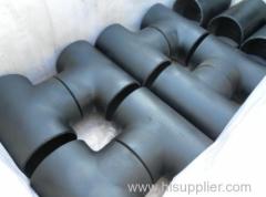 Carbon steel tee pipe fitting