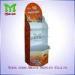 Red Green Black corrugated cardboard product displays for wholesales cookie