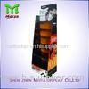 Colorful printing waterproof Cardboard Floor Displays stand cardboard display rack