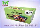 Recyclable Cardboard Square Dump Bin Display / cardboard pos displays