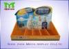 Practical Yellow Counter Top display Stands For Supper Market Promotion
