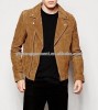 Men''s Suede Biker Jacket