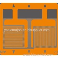 90 Degree Tee Rosettes Pattern Strain Gauge CF350-2BB-A