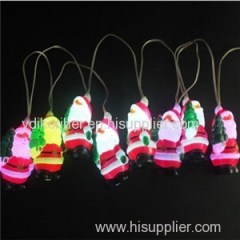 USB Christmas Decorations Santa Led Battery Light Chain (BC310S)