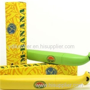 New Creative Anti-UV Sun & Rain Folding Umbrella Cute Portable Banana Umbrella (UM001)