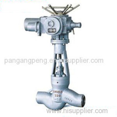 the power station electric welding cut-off 0f globe valve