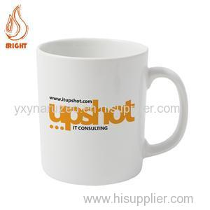 Printed Creramic Mug With C-handle For Promotion