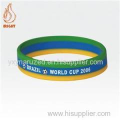 Silicone Wrist Band With Embossed Logo