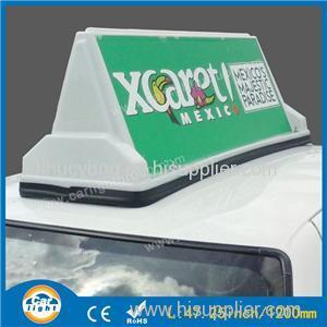 Magnetic Taxi Advertising Top Light