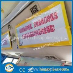 Yellow Bus Inner Advertising Boards