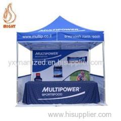 Metal Pop Up Advertising Gazebo With Back Wall