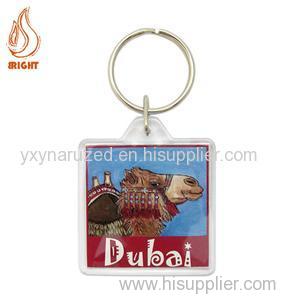 High Quality Plastic Custom Logo Key Chain