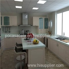 Quartz Stone Surface For Kitchen Cabinet