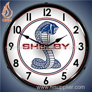 Custom Logo Plastic Wall Clock For Promotion