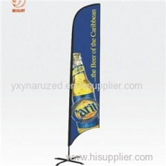 Advertising Beach Feather Flagbanner