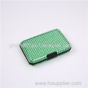 Bling Diamond Short Card Wallet