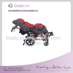 New style manufacturer aluminum electric wheelchair for disabled people in rehabilitation therapy supplies with CE/ISO